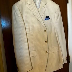Sean John Men’s Pinstripe Suit